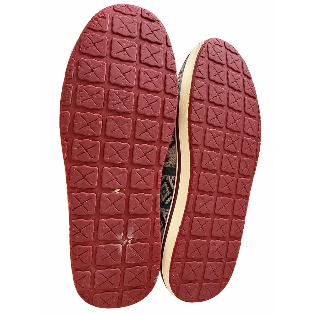 Twisted X Hooey Loper Dark Baja Aztec Slip On Shoes Youth 1M